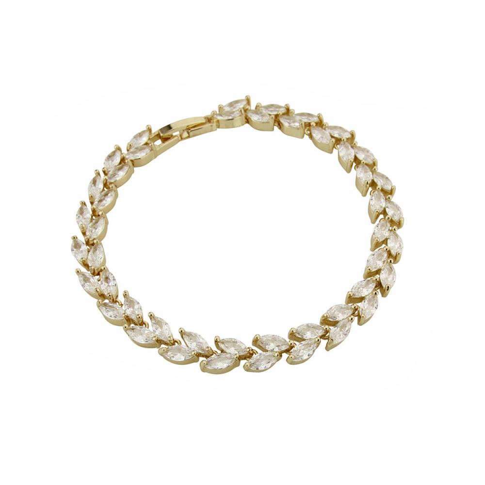 Chique kristal armband in een klassiek design