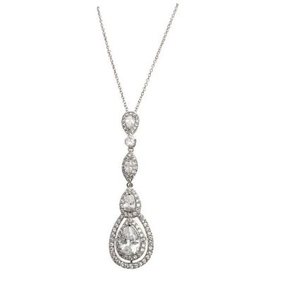 Glamour ketting in Starlet Sparkle design met zirkonia kristallen