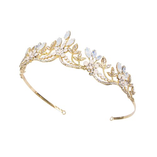 Bruidskroontje met briljant geslepen kristallen